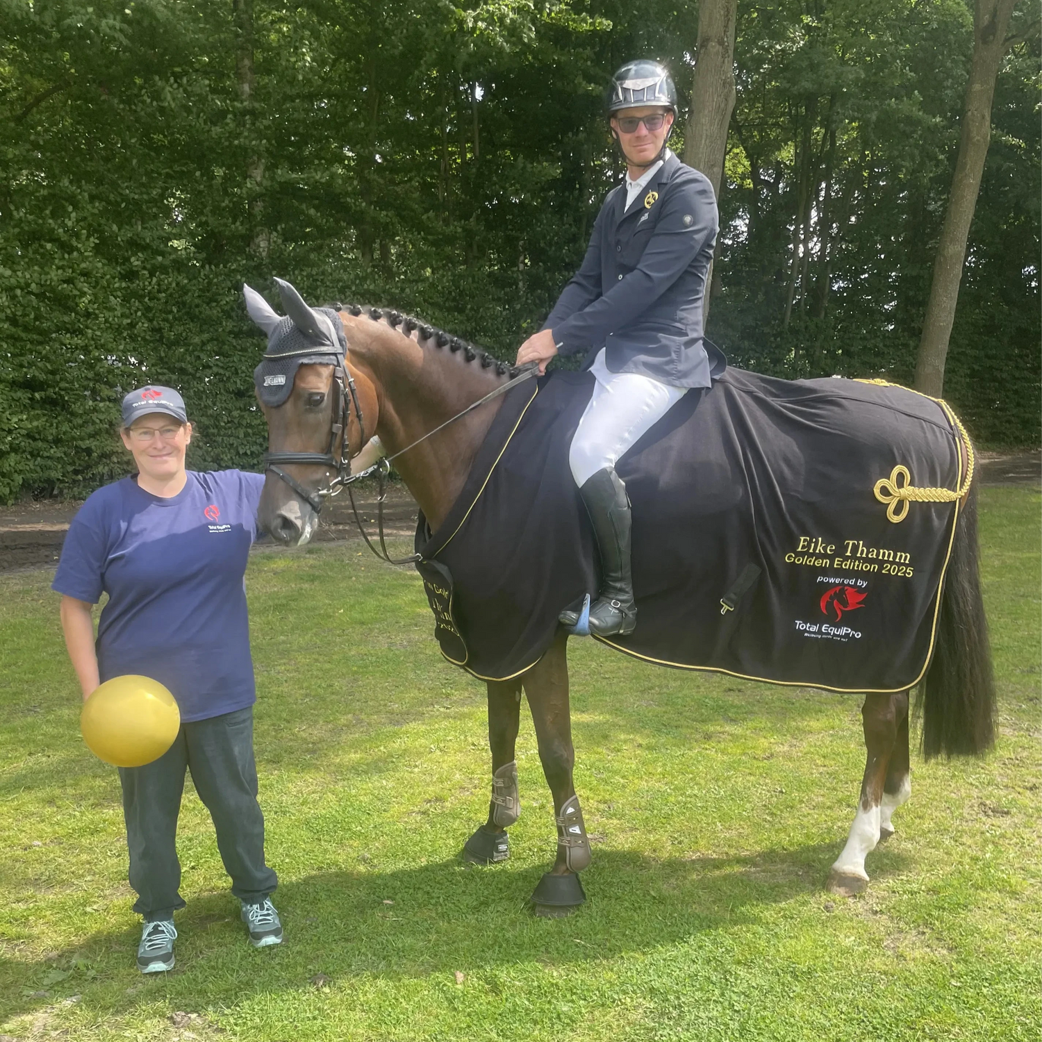 Eike Thamm Verleihung des Goldenen Reitabzeichens in Münster 2025