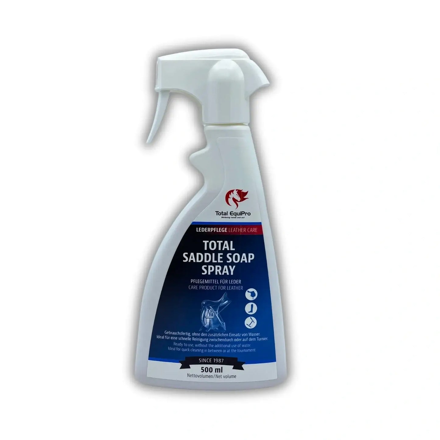 TOTAL Saddle Soap Spray – Lederpflege Spray für Pferd & Zubehör