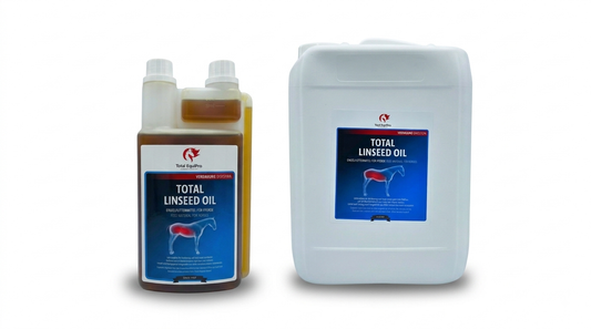 TOTAL Linseed Oil – Pure linseed oil for horses to support coat, digestion &amp; regeneration (5 L)
