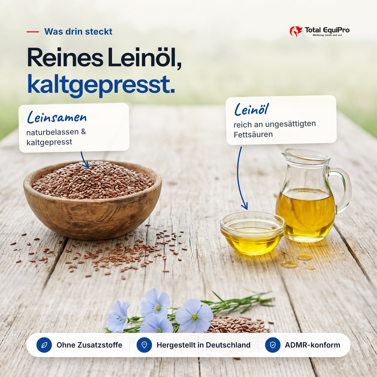 Total Linseed Oil – ingredients: linseed, linseed oil