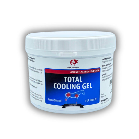 TOTAL Cooling Gel – Kühlgel für Pferdebeine zur Regeneration von Muskeln, Sehnen & Gelenken nach Training & Belastung (500 ml)
