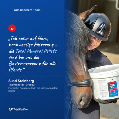 Team rider Sussi Steinberg on Total Mineral Plus
