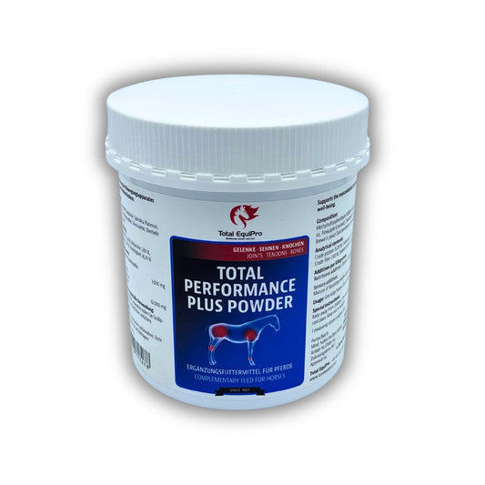 TOTAL Performance Plus Powder 600 g – Pulver zur Unterstützung von Ausdauer, Leistung und Stoffwechsel bei Sportpferden im Training