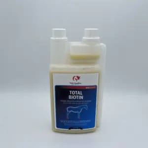 TOTAL Biotin 1 L – Ergänzungsfutter für glänzendes Fell, feste Hufe und gesunde Haut
