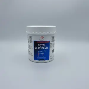 TOTAL Clay Paste für Pferde – natürliche Tonerde-Paste zur Kühlung & Regeneration von Sehnen, Gelenken und Muskulatur nach Belastung