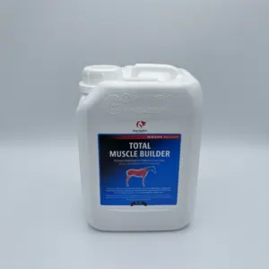 TOTAL Muscle Builder 2,5 L – Hochwertiges Ergänzungsfuttermittel mit Gamma-Oryzanol und ungesättigten Fettsäuren zur Förderung der Muskulatur bei Sport- und Aufbautraining
